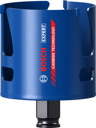 BoschEXPERT 建築材料孔鋸 68x60 mm。